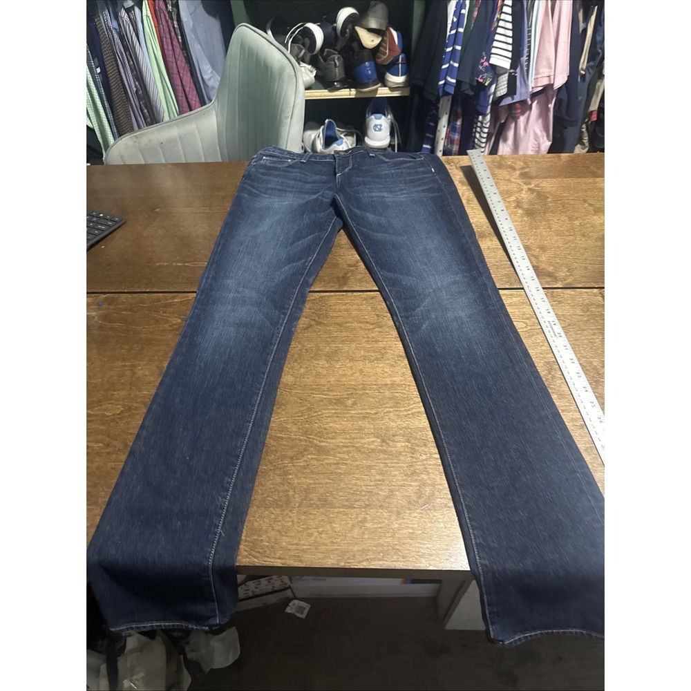 Paige Claudine High Rise Denim Jeans in Beach Break Size 29 (35) Good Condition
